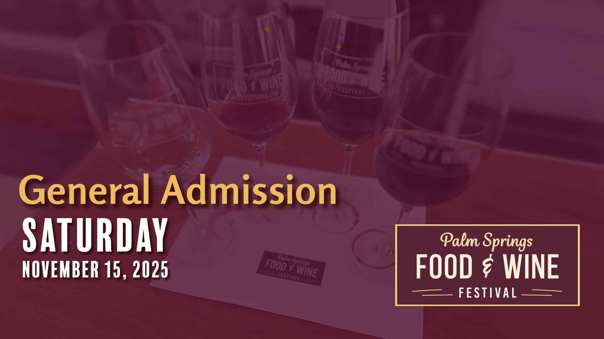 2025 Saturday Regular Admission