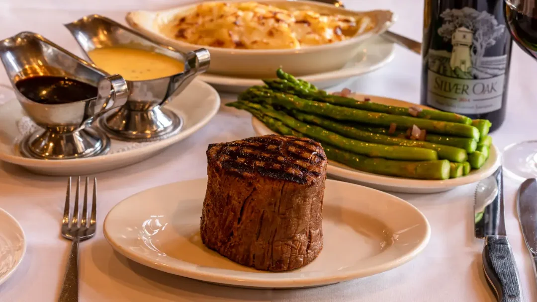 LG's Prime Steakhouse.